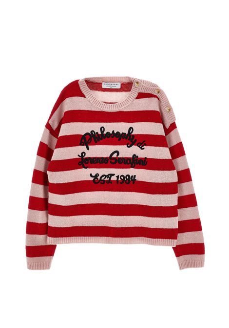 Pull con logo PHILOSOPHY KIDS | I9H616 87169143
